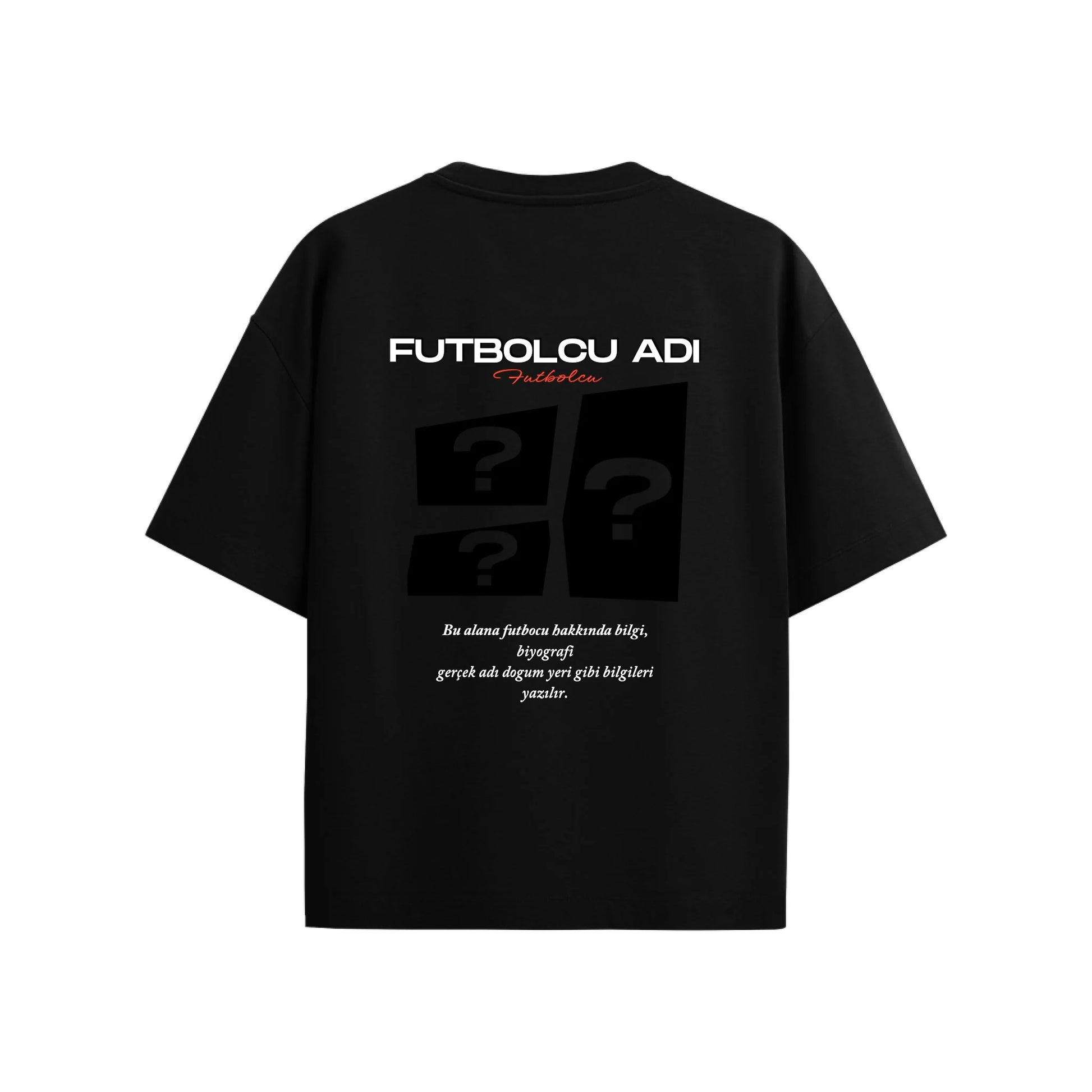 T-SHİRT ARKA SİYAH