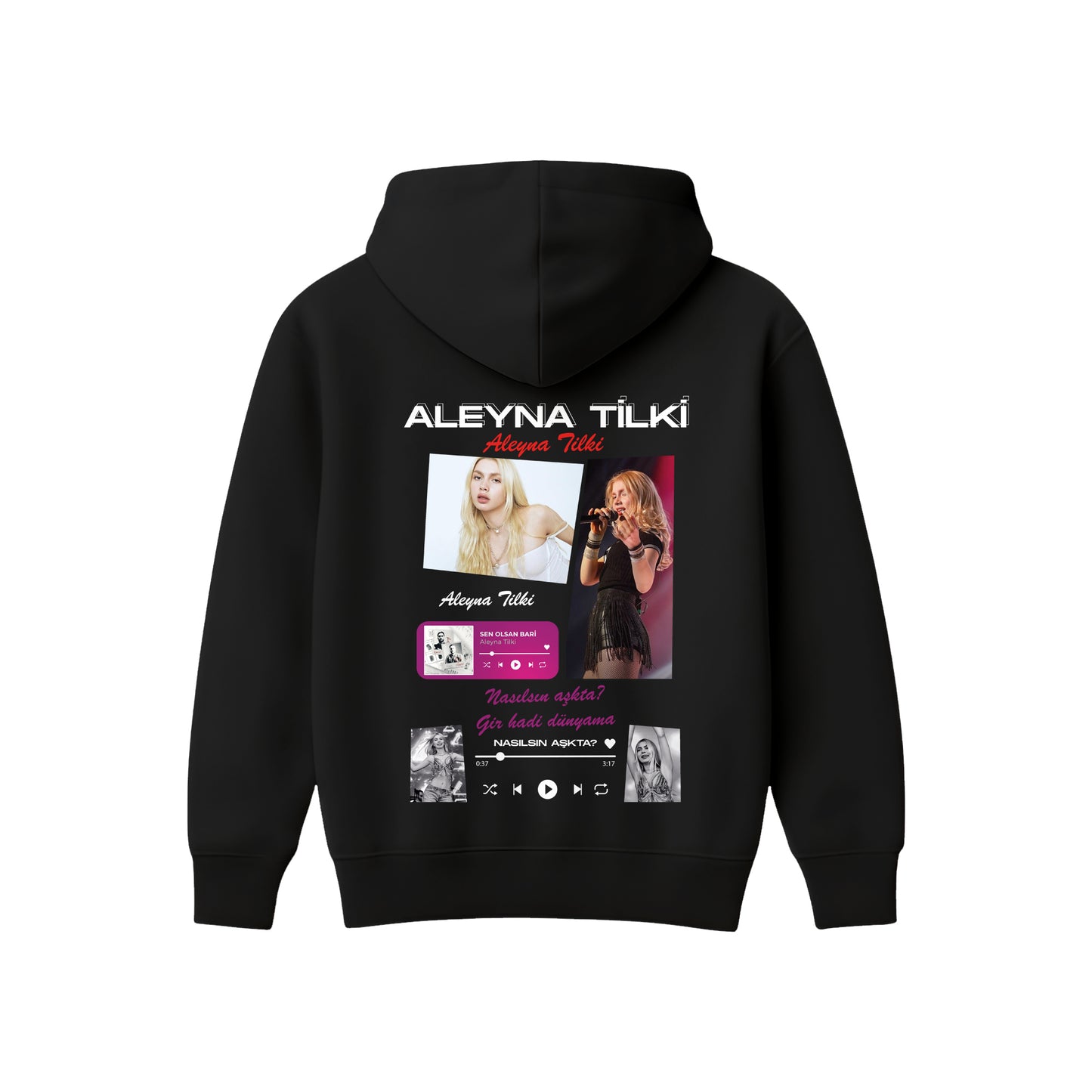 MACKBEARS™   Oversize ALEYNA TİLKİ Hoodie