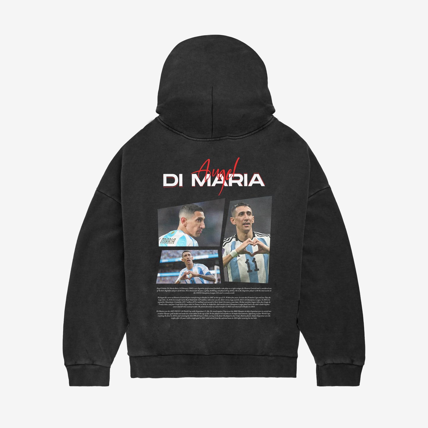 MACKBEARS™   Oversize ANGEL DI MARIA Hoodie