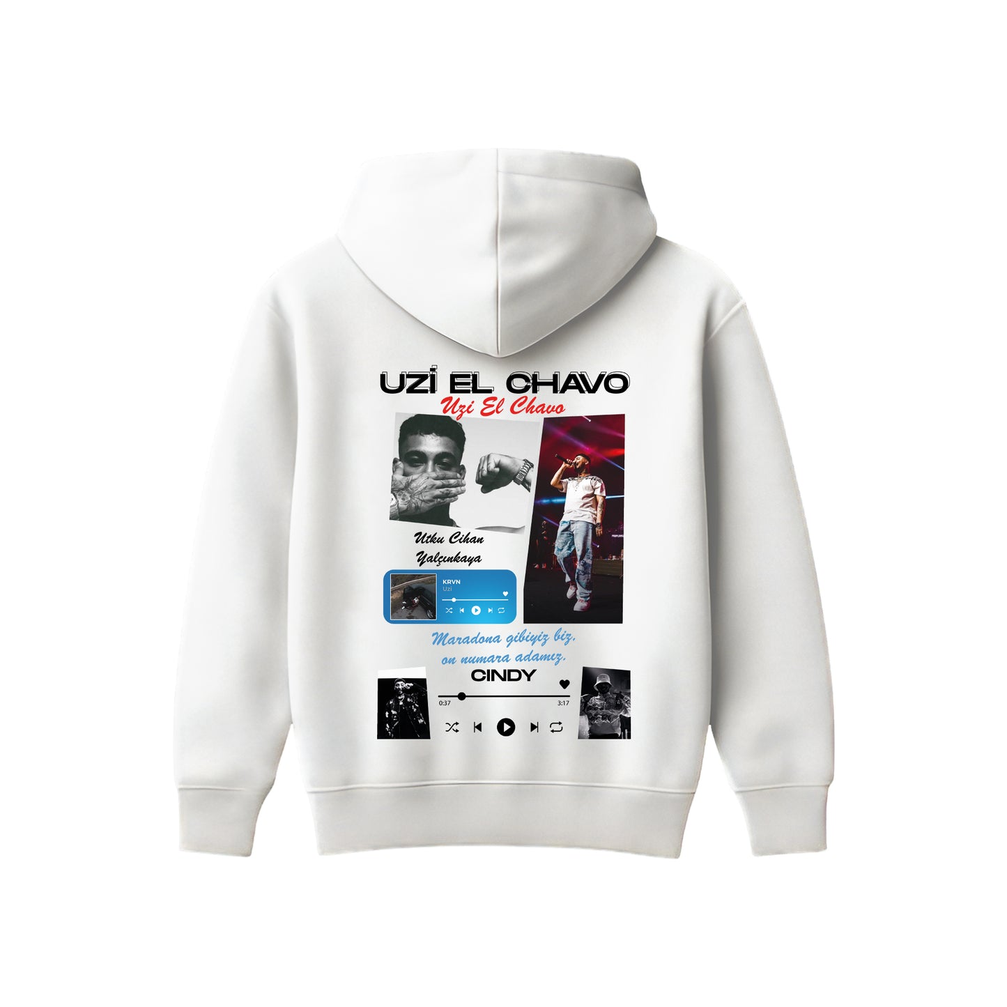 MACKBEARS™   Oversize UZİ EL CHAVO  Hoodie