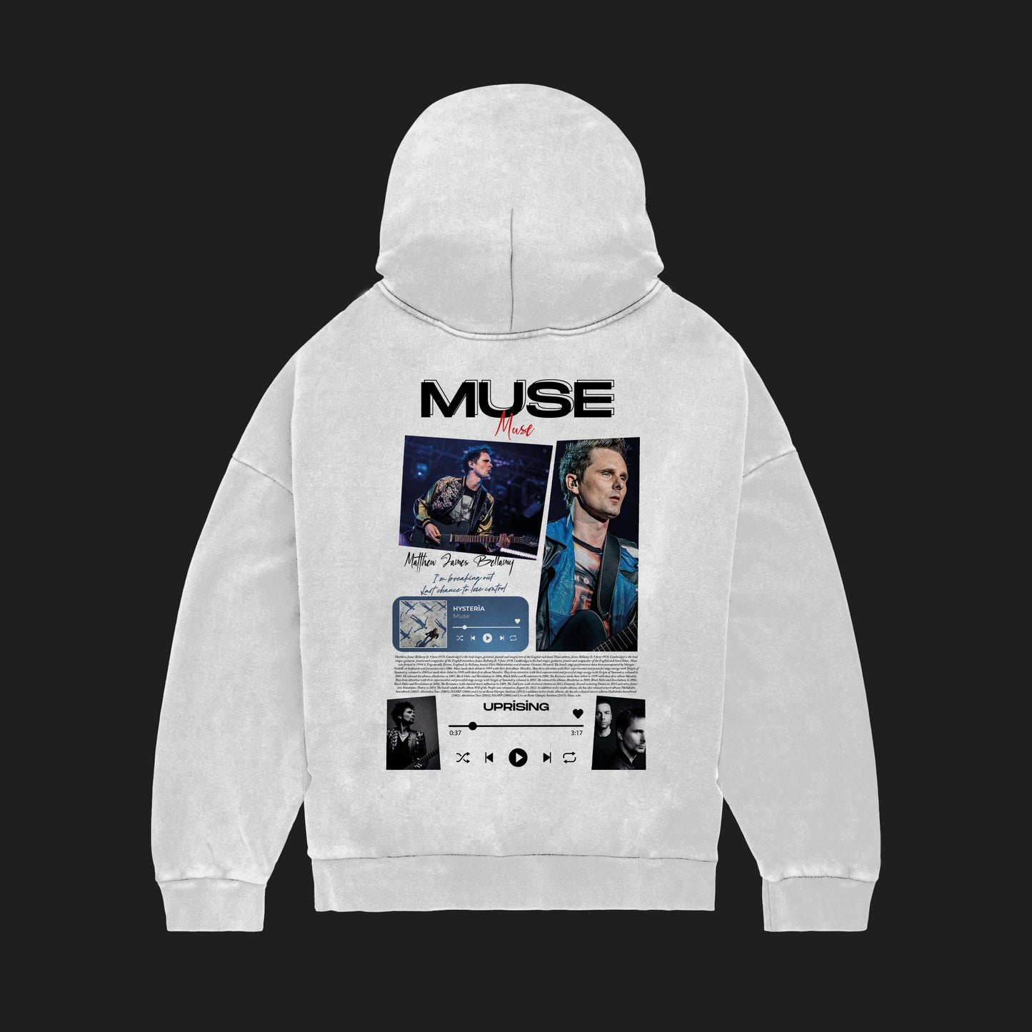 MACKBEARS™   Oversize MUSE Hoodie
