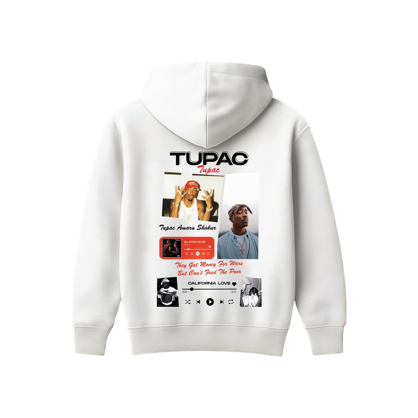 MACKBEARS™   Oversize TUPAC  Hoodie