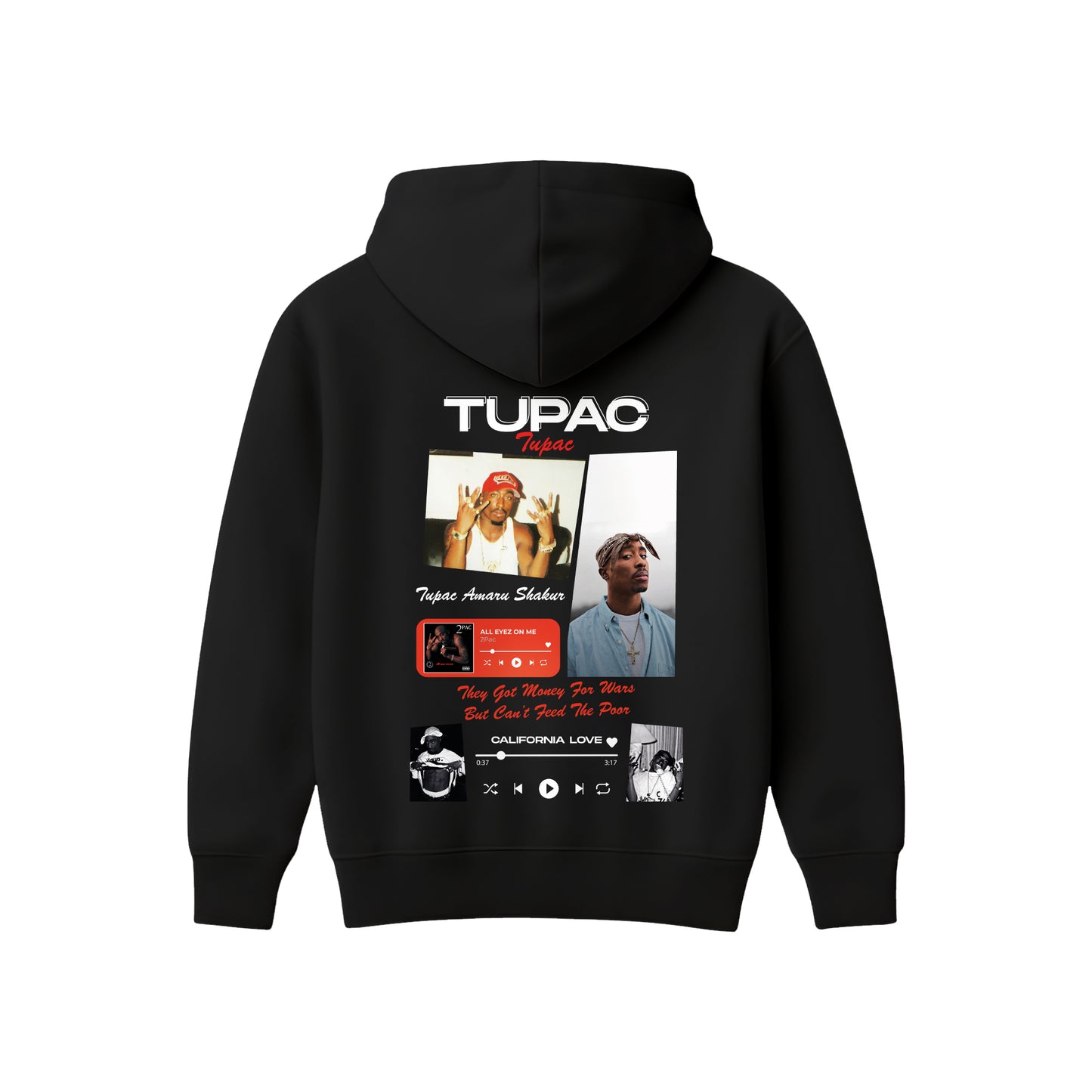 MACKBEARS™   Oversize TUPAC  Hoodie