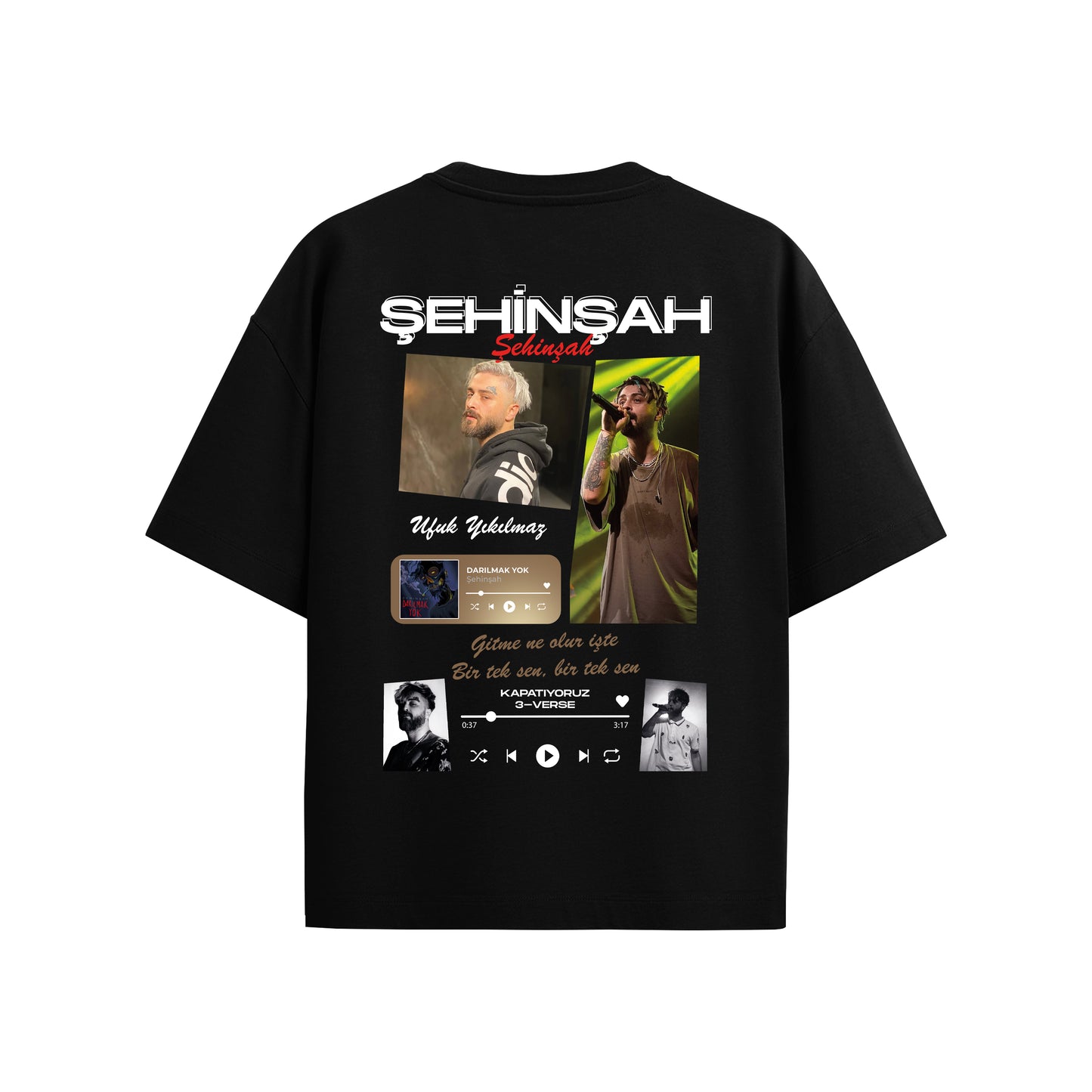 MACKBEARS™  Oversize ŞEHİNŞAH T-shirt