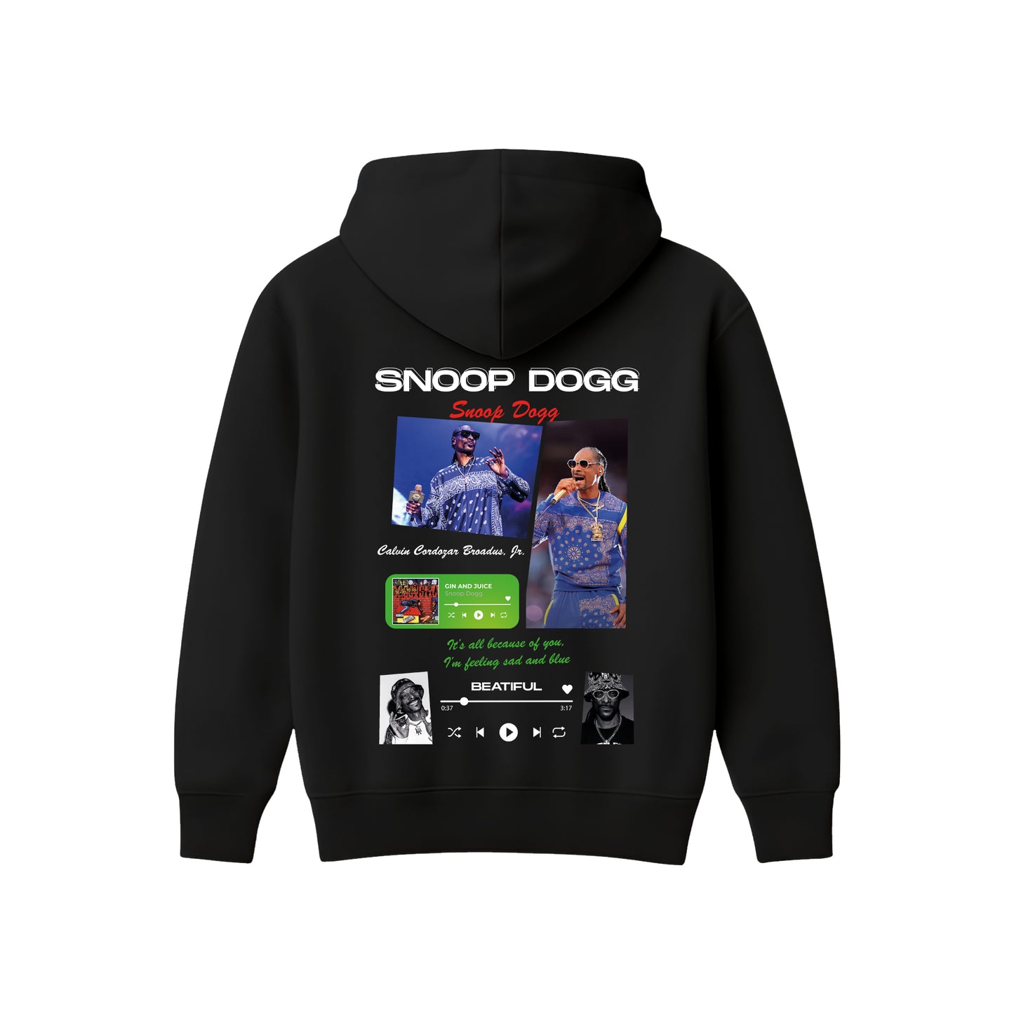 MACKBEARS™   Oversize SNOOP DOGG Hoodie