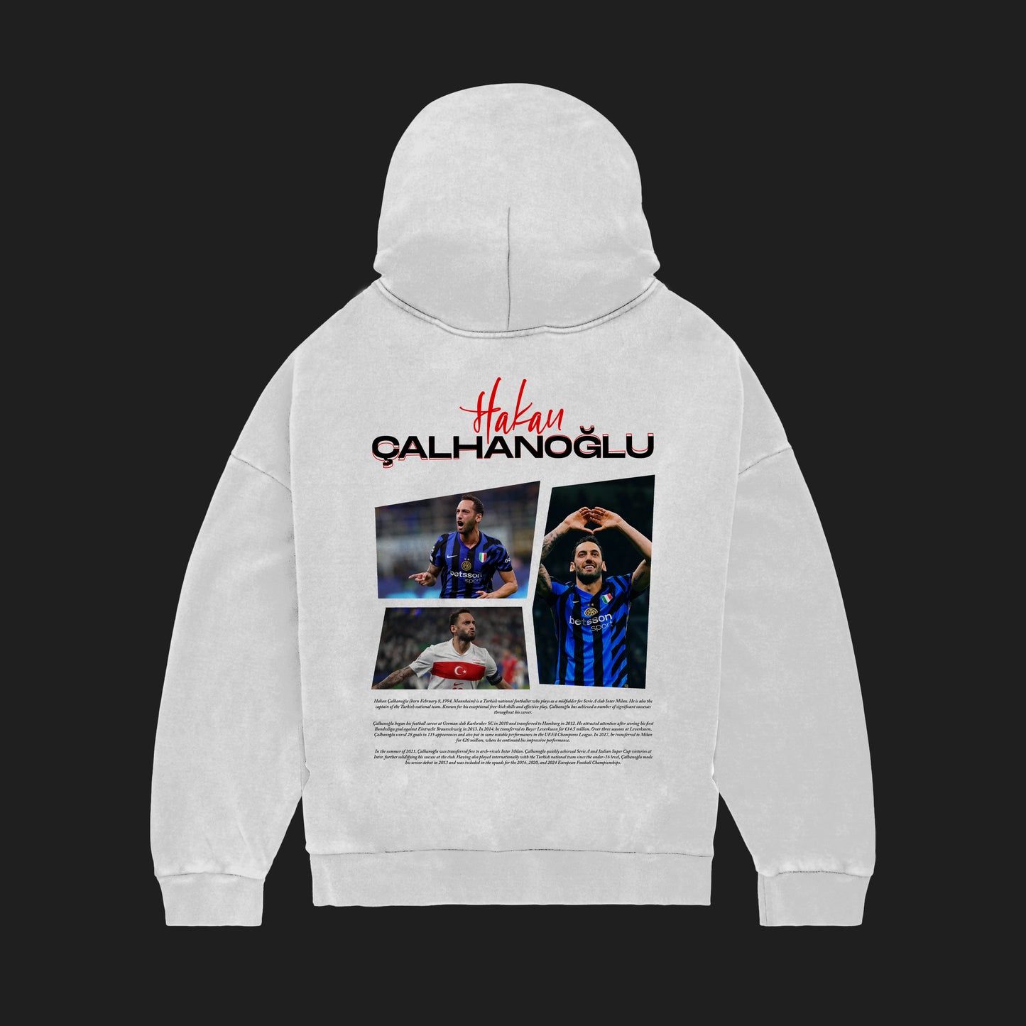 MACKBEARS™   Oversize HAKAN ÇALHANOĞLU Hoodie