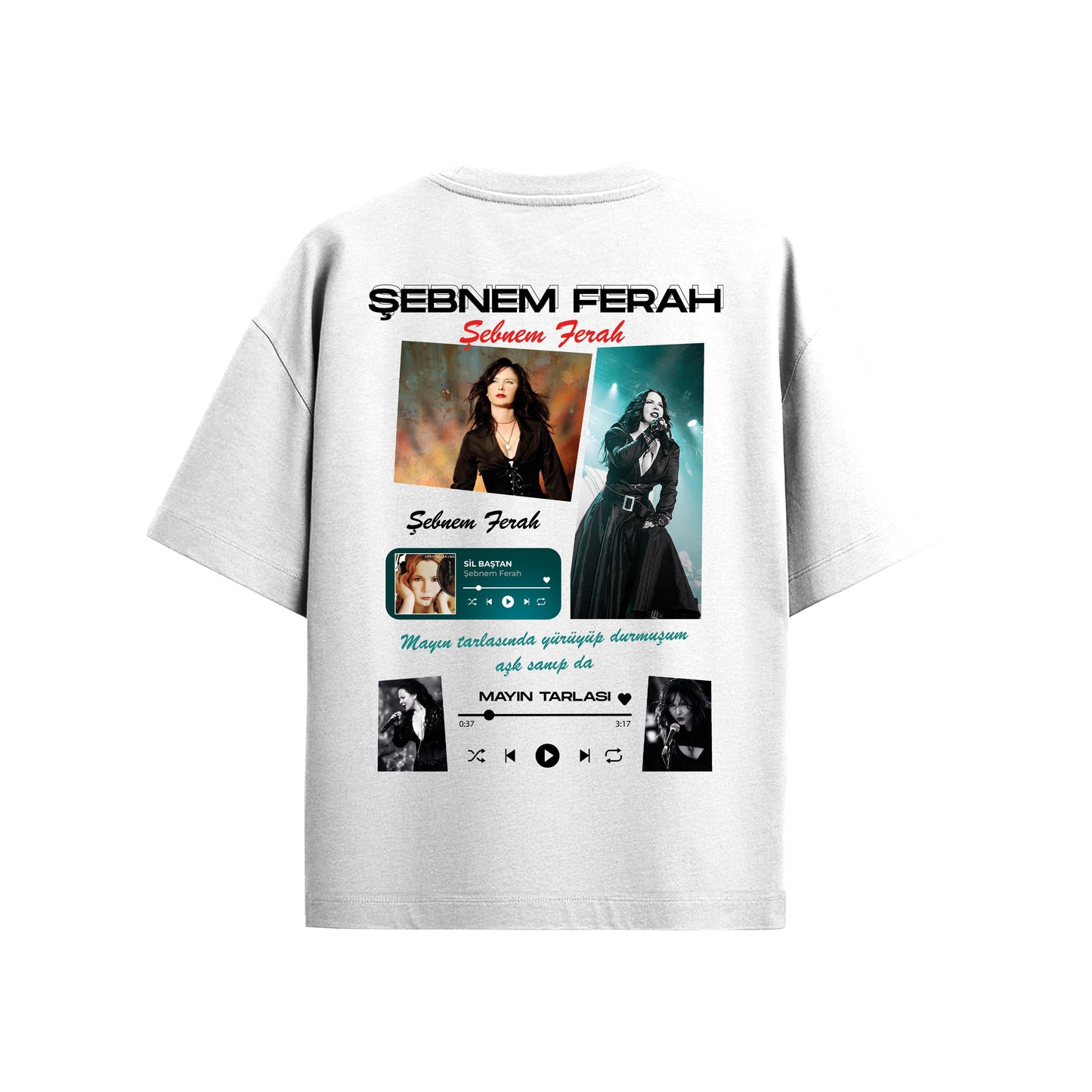 MACKBEARS™   Oversize ŞEBNEM FERAH T-shirt