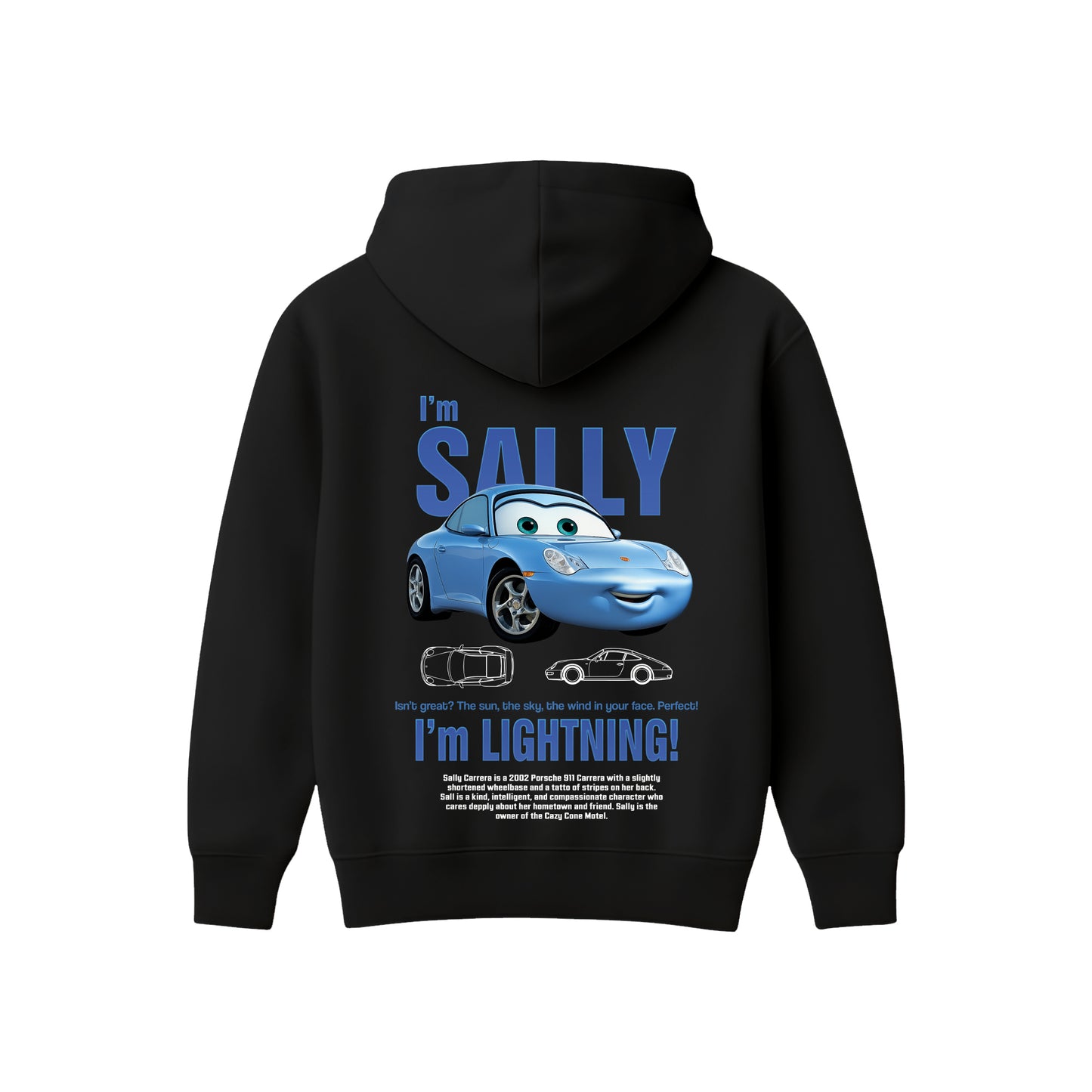 I'M SALLY Hoodie Oversize
