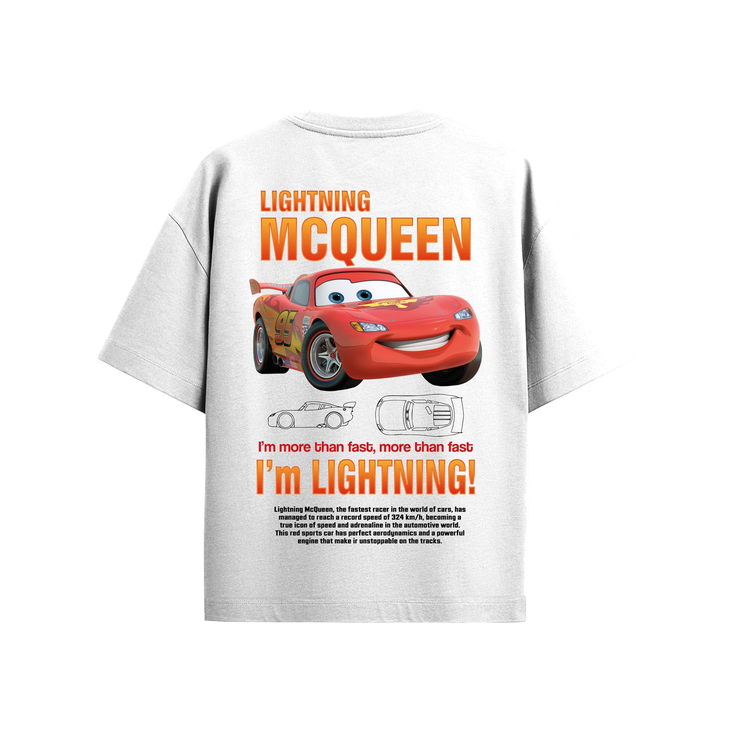 Mcqueen T-shirt Oversize